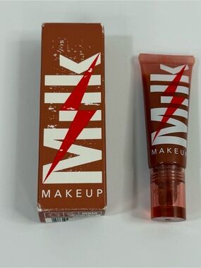 BUZZED Milk Makeup Electric Glossy Lip Plumper 9mL 0.3 fl oz NIB Vegan